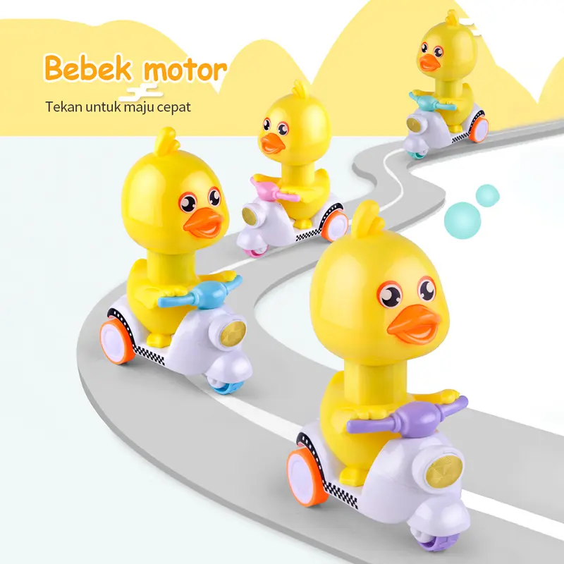 BAMBINO Mainan Anak Bayi Bebek Motor Tanpa Baterai 1