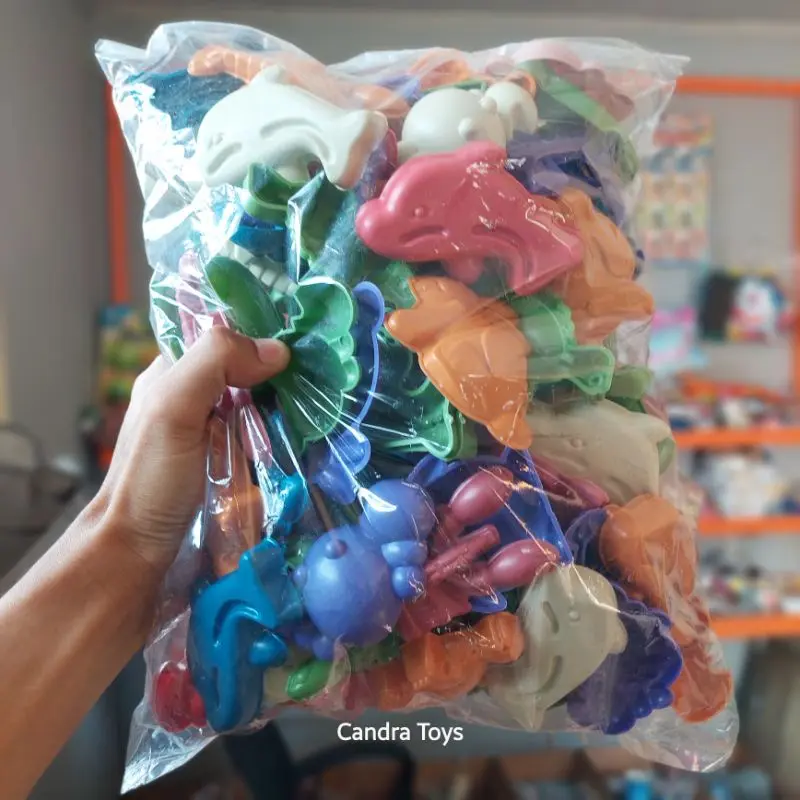 20 PCS Mainan Anak Cetakan Pasir/Tanah 2