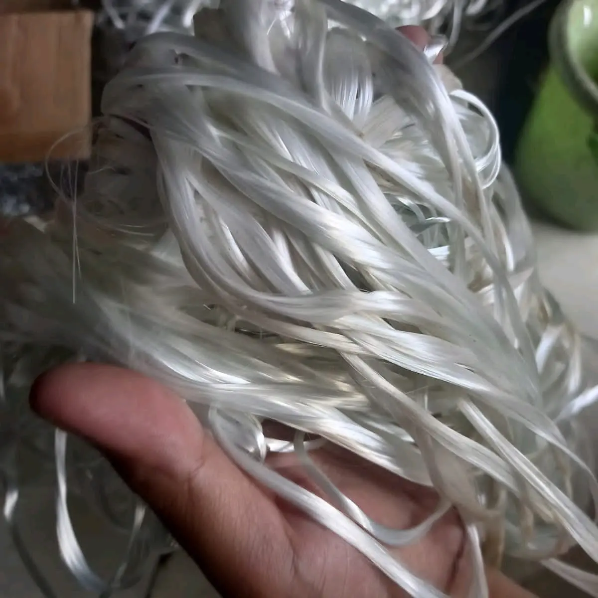 glass woll ramput gasbul rambut nenek 250gram gasbul knalpot racing anti bakar gasbul serat fiber anti bakar