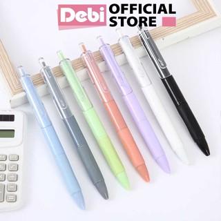 Bút Gel Bấm 0.5mm Morandi Ngòi ST Bullet Có Ruột Thay Thế Viết Êm Trơn Mực Nhanh Khô ( 1 Cây )