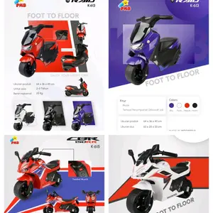 BALANCE BIKE ANAK MOTOR KAKI / DAYUNG TOLOCAR RAID PMB K613 FOOT TO FLOOR / MOTOR BALANCE BIKE K615 CBR150RR / K611 SCOOPY / K612 PCX