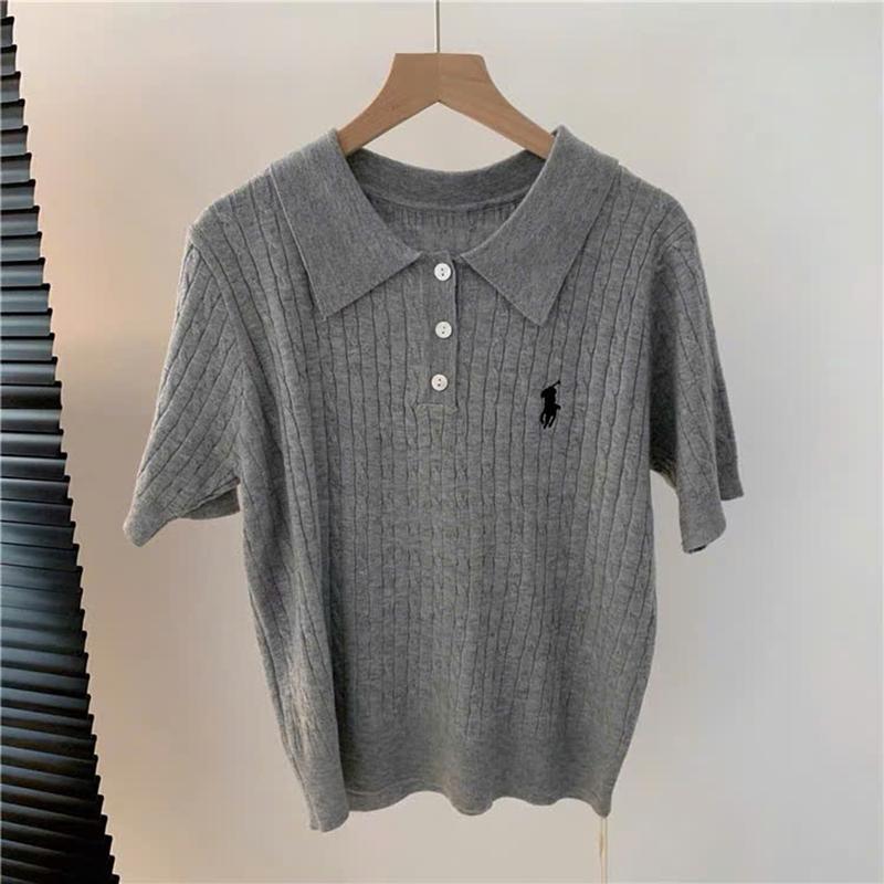 Áo Polo Len Thêu Ngựa Cộc Tay Vải Mềm Mịn Mát Hàng QC Minxu Shop POLO14