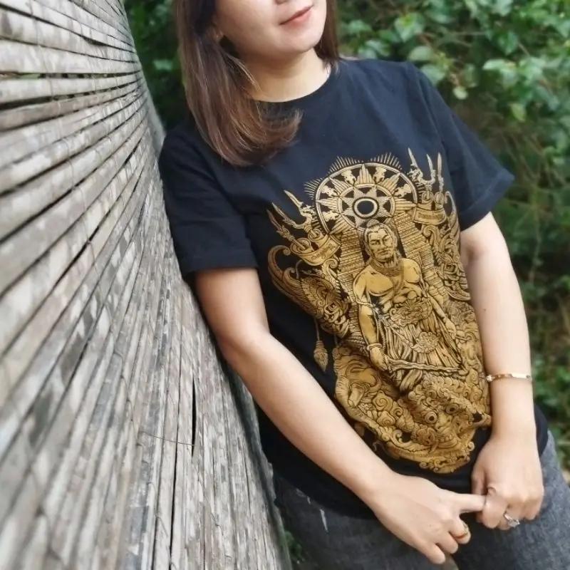 T-shirt/kaos Culture/culture Nusantara Majapahit/culturehero Uniseks Combed 7