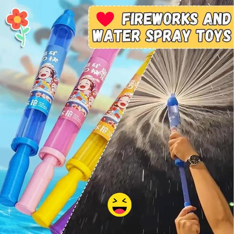 Product Introduction of Đồ Chơi Phun Pháo Hoa, Sáng Tạo, Đạo Cụ Phun Đèn Đường Chai Nước Vui Nhộn đồ  chơi 1