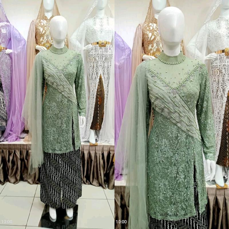 Kebaya alisa lamaran/ wisuda + Rok 4