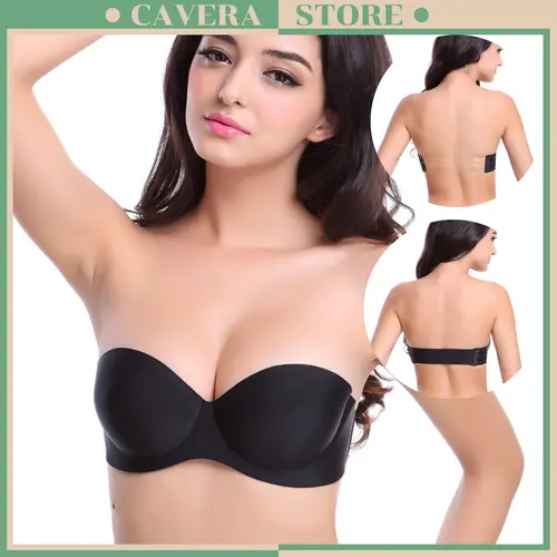 Áo ngực không dây nâng ngực, dùng cho mặc váy dạ hội, váy cưới, đầm xẻ sâu - A218 Cavera Bra Nữ