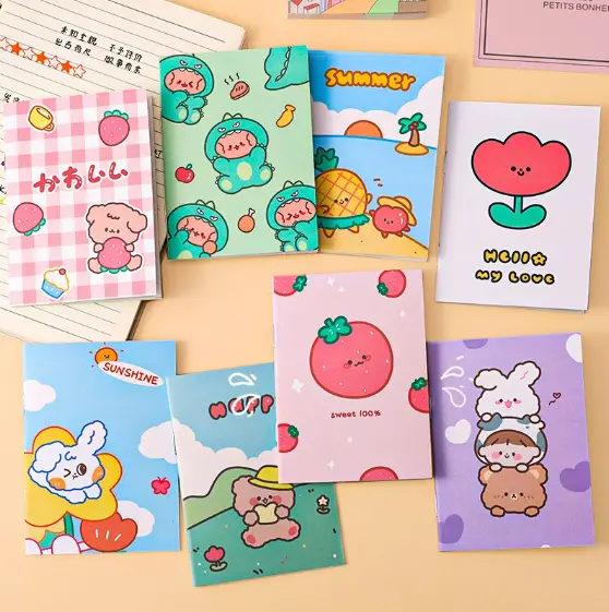 Cermin Bulat / Sabun Kertas/  Buku Mini / Stick Notes Animal 2