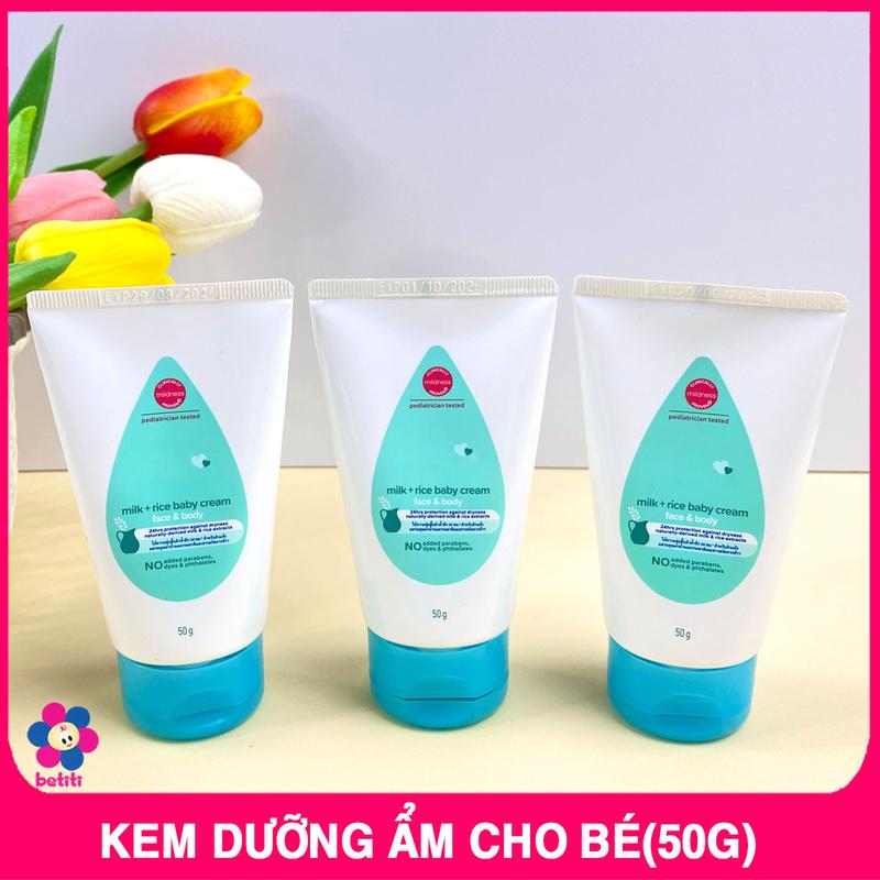 Kem Dưỡng Ẩm Baby Thái Lan (50g) Cho Bé, Dưỡng Ẩm An Toàn
