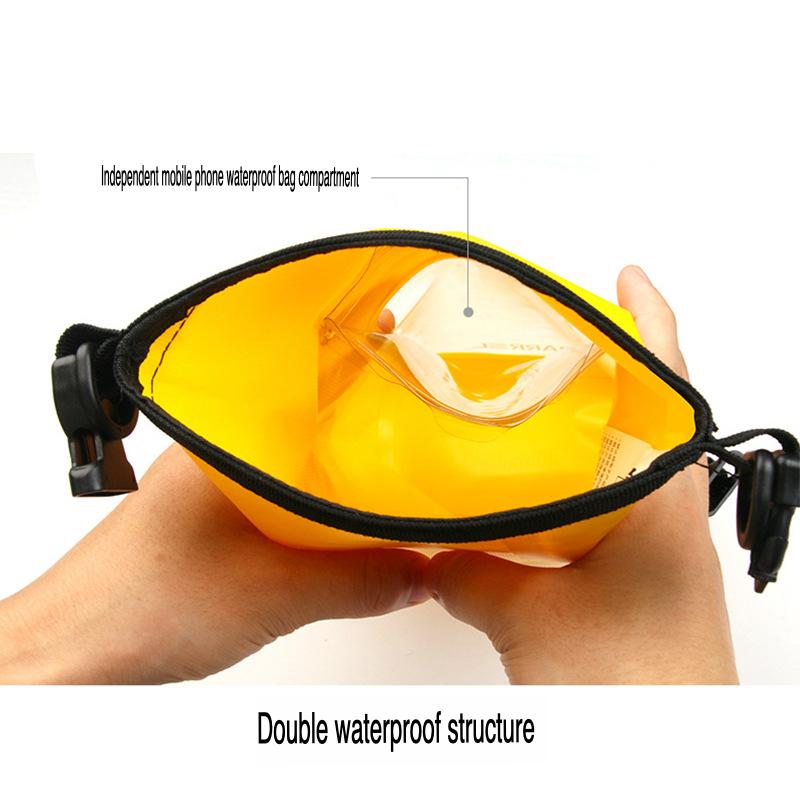 Product Introduction of Outdoor mobile phone water-proof shoulder bag waterproof Drybag seaside beach swimming drifting 2L crossbody bag fashion PVC waterproof bag bag 28