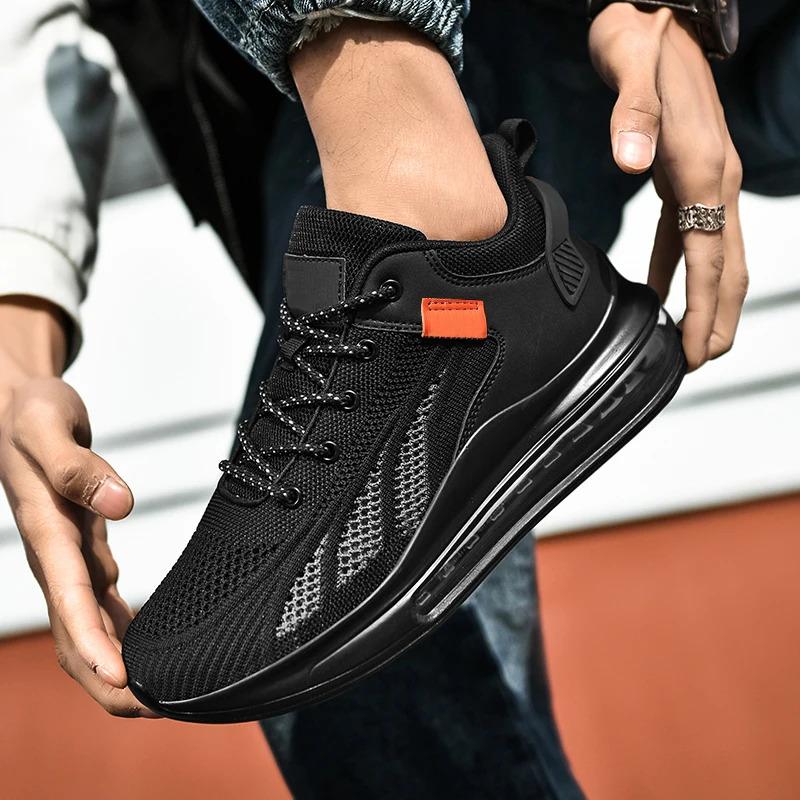 Personalizza PlusSize US 13 14 EU 47 48 Uomo Casual Sport Sneakers Blank Mesh Air Cushion Running Walking Scarpe da Uomo Trainers Training Runner Atletico_voghion.com