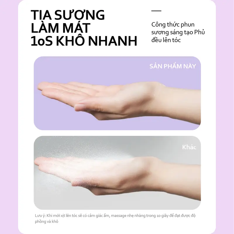 HAIRTIFIC Gôm xịt tóc Dầu gội khô ngải cứu ceramide 150ml Haircare bình xịt khô tóc 7