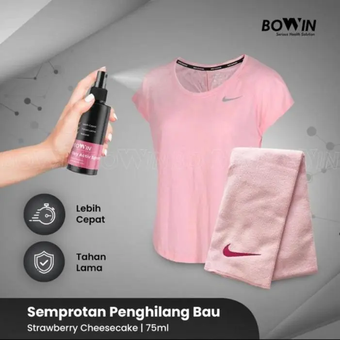 BOWIN Activ Spray Semprotan Penghilang Bau Helm/Jaket/Sepatu 75ml 2