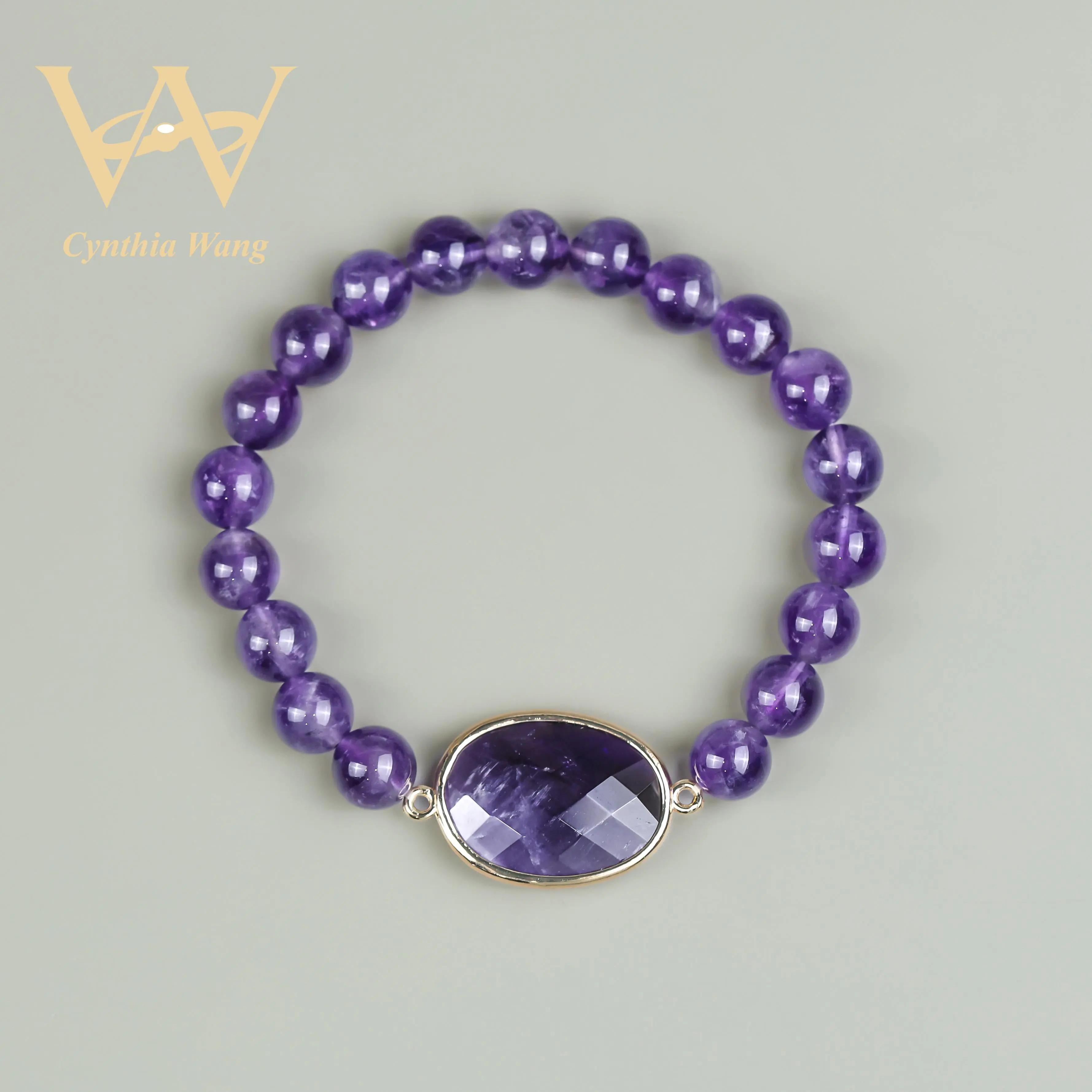 【#271】'Purple Wonderland' Bracelet