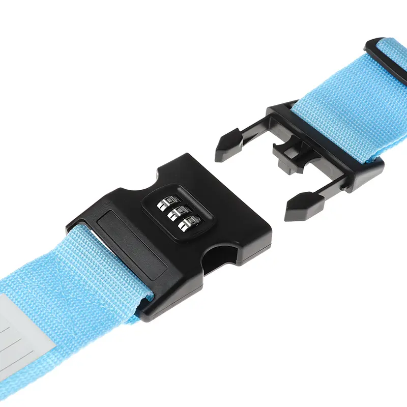 Dây Đeo Đóng Gói Nylon Bền, 1 Cái, Cho Vali Hành Lý Du Lịch, Khóa An Toàn, Thắt Lưng Da Phụ Kiện 8