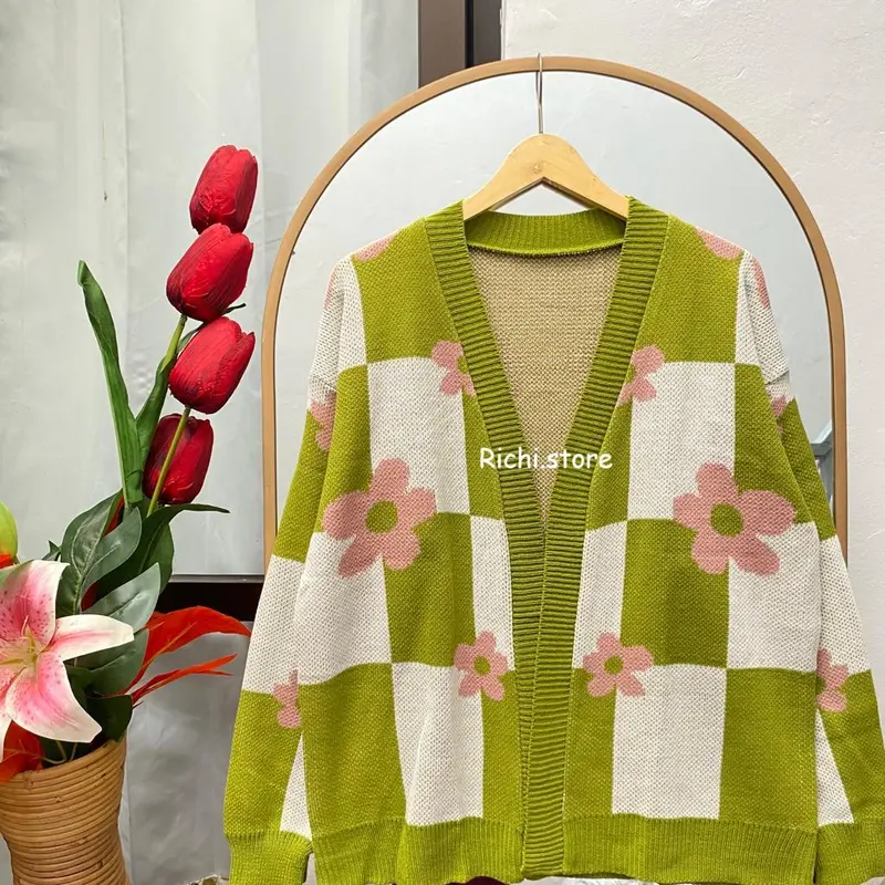 camelia outer rajut flowers terbaru 2