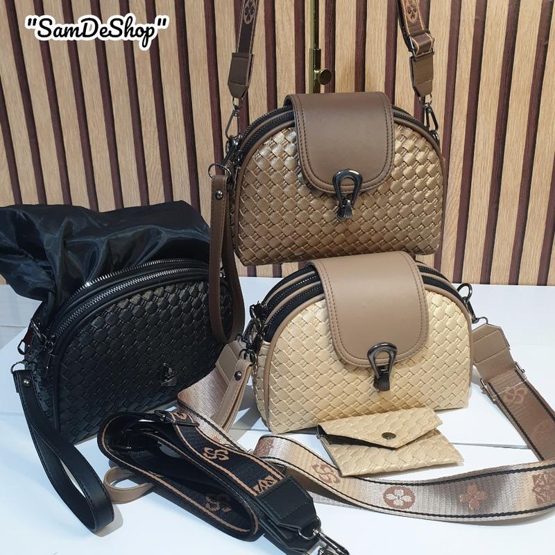 Product Introduction of SAMDESHOP Ghina - Singbag Wanita Tiga Ruang Luas Muat Banyak , Tas  Wanita Kekinian 16