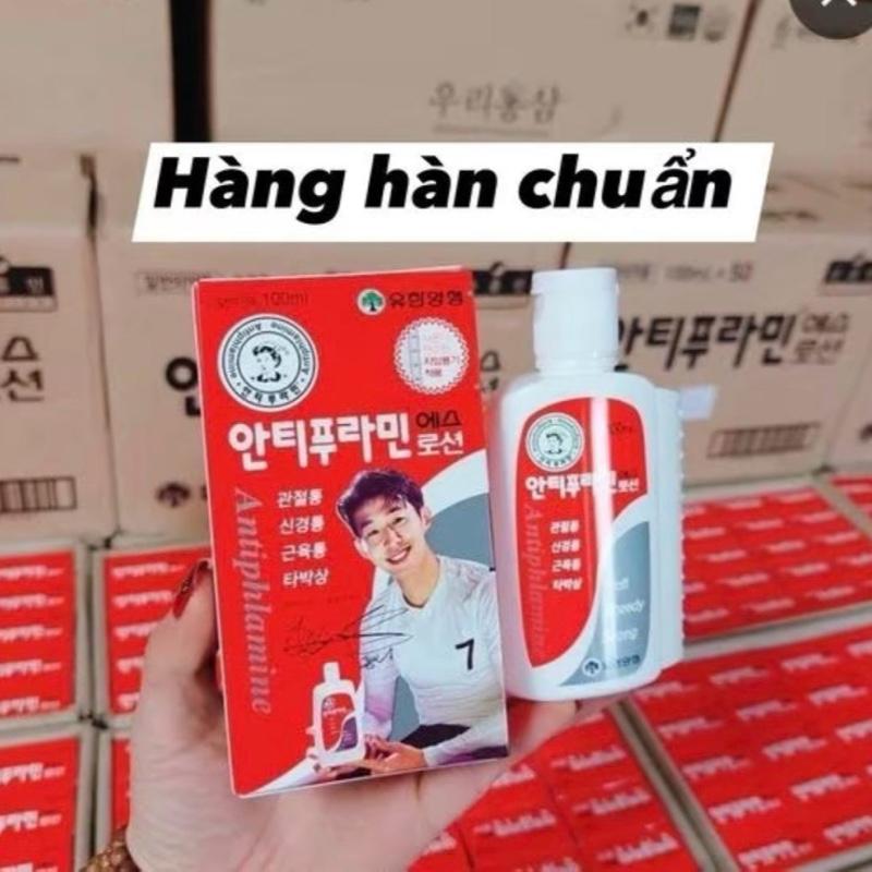 Combo 3 Dầu Nóng Hàn Quốc Antiphlamine 100ml Nhứt Mỏi Xoa Bóp 1