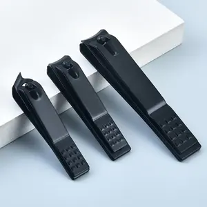 ED - 3PCS / SET GUNTING KUKU STAINLESS STEEL HITAM DOFF SUDUT MIRING LANCIP TAJAM