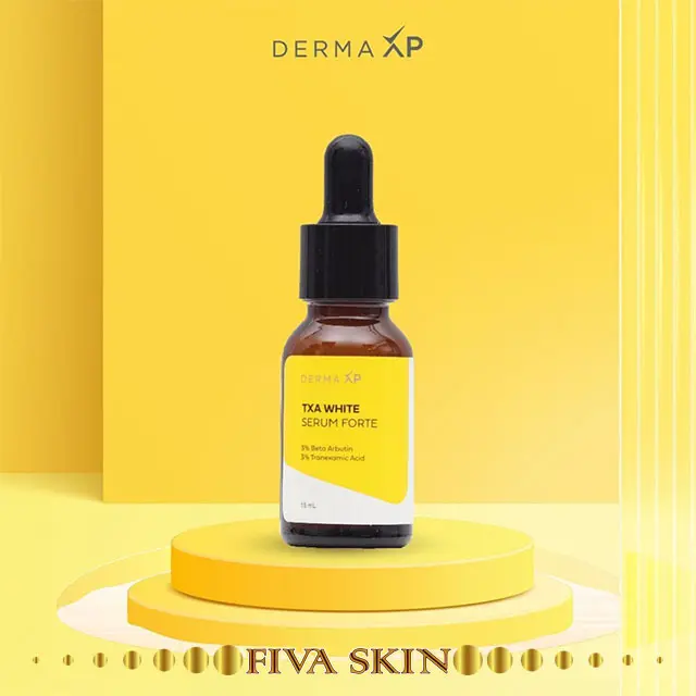 DERMA XP TXA WHITE SERUM FORTE, SERUM WHITENING, SERUM Mencerahkan, BRIHTENING SERUM, MOISTURIZER 15ML Perawatan Wajah