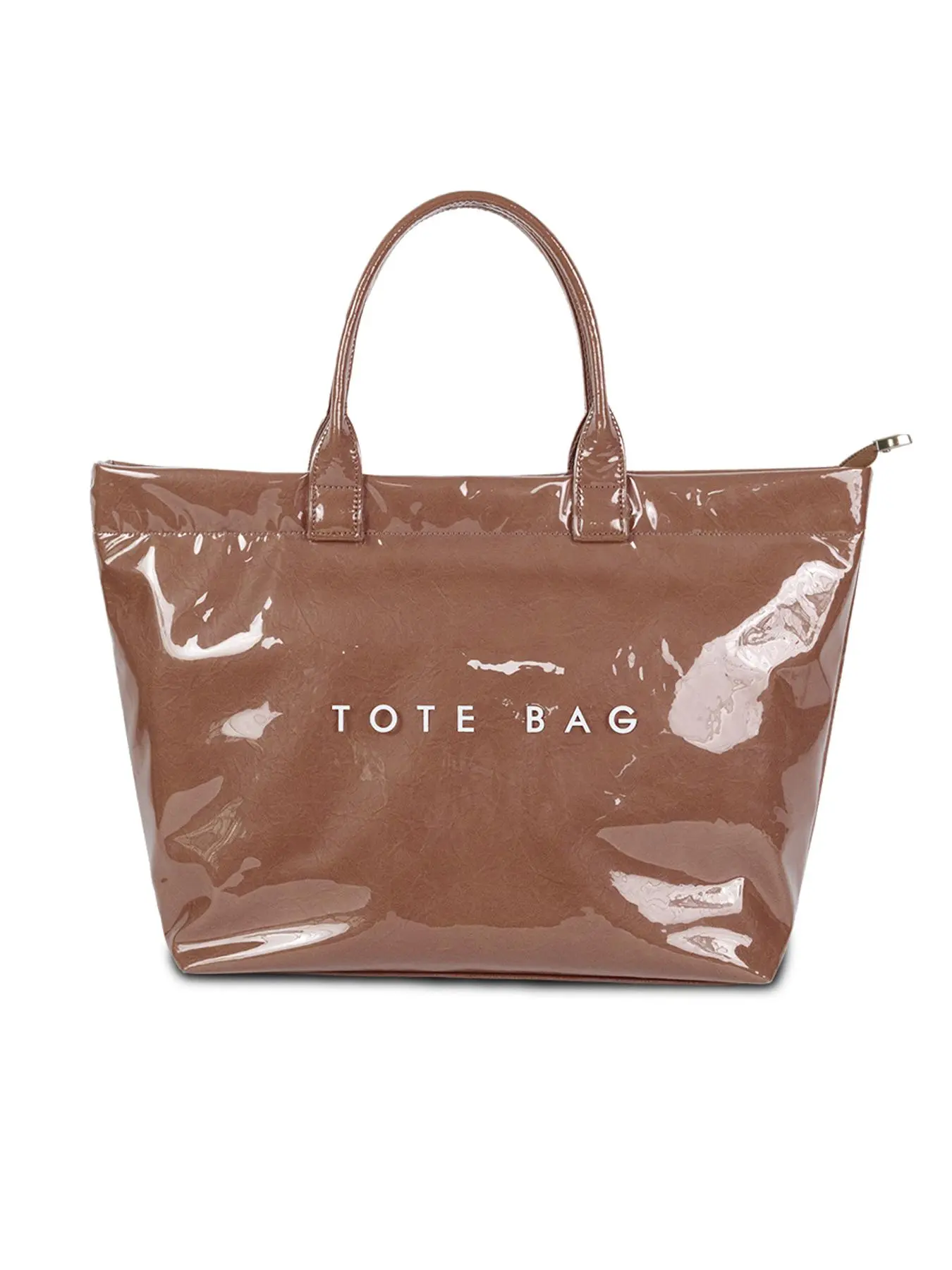 Large Capacity Tote Bag, Waterproof Tote Bag with Letters Pattern, Casual Versatile High-quality Daily Commuting Bag, Girl Fashionable Shopping Bag