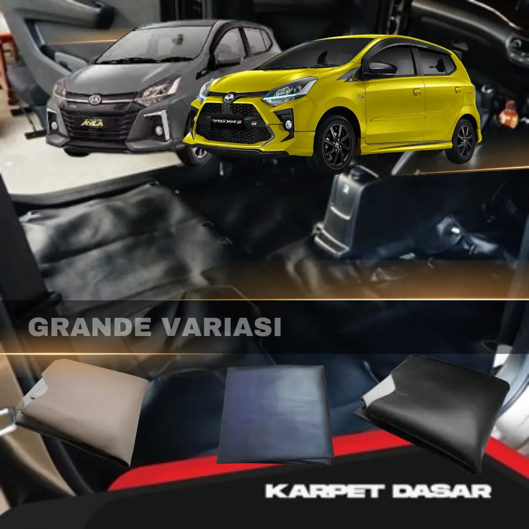 Karpet Dasar Peredam New Agya/Ayla 2012-2022