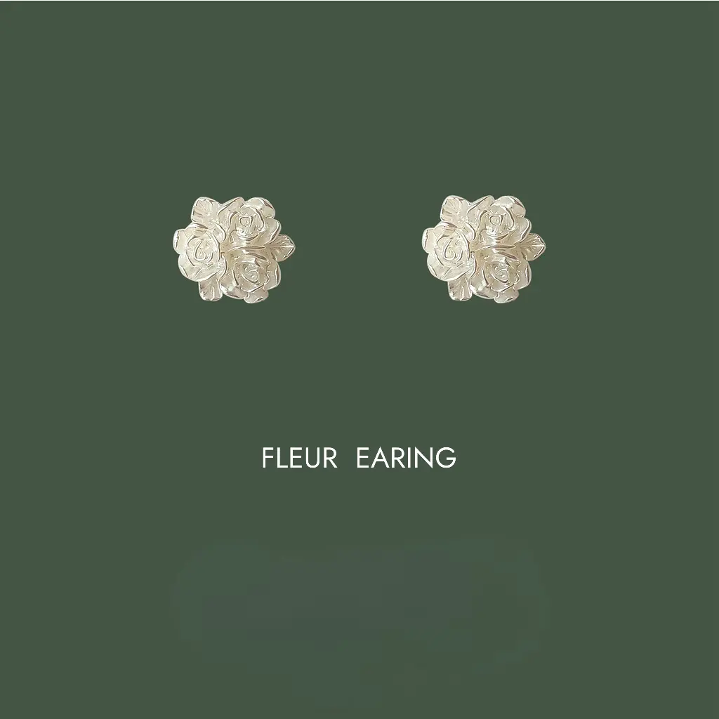 EMLYS.studio - FLEUR EARING - 925 Sterling Silver ANTING