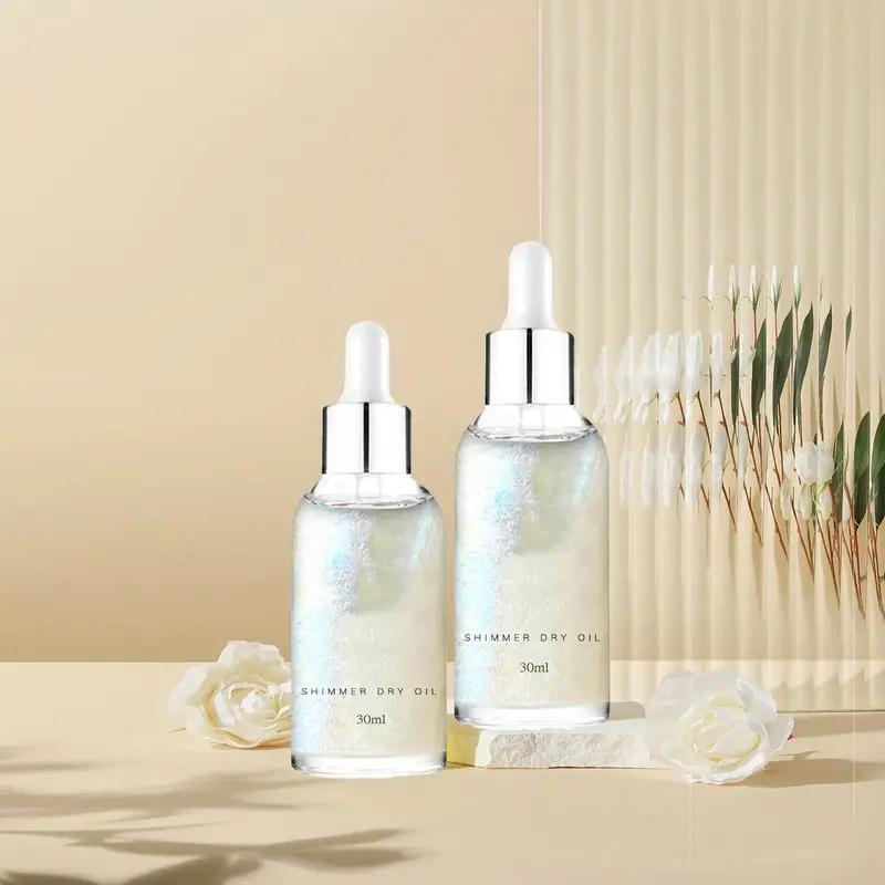 Shimmer Dry Oil, Moisturizing Body Highlighter, Hydrating Body Essence, Body Care Product for Women & Men, Perfect for Parties 6