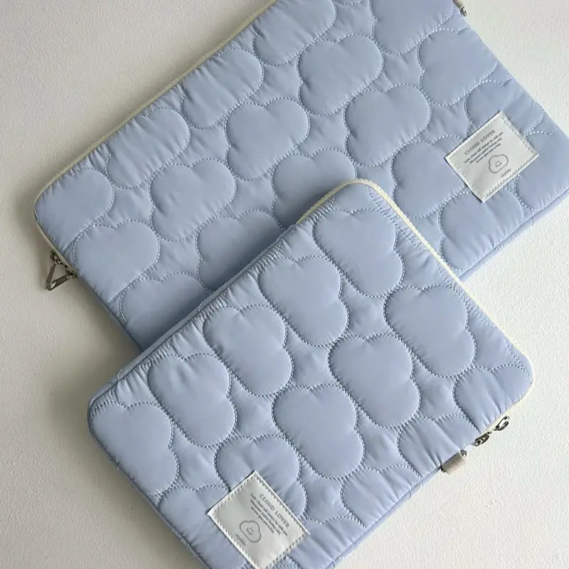 Cute Clouds Laptop Bag For Macbook 13/14/15/16Inch Computer Notebook Shockproof Tablet Bag Protective Cover Laptop Storage Bag