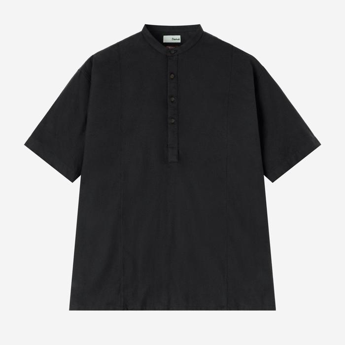 Gambar Baju Muslim Duha Muslimwear - Nadeer Shirt Short Sleeve - Black dari Duha Muslim Wear Kota Tangerang Tokopedia