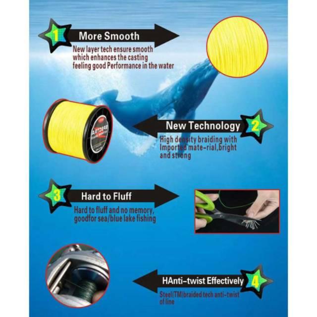 Spectra Senar Benang Tali Pancing Extreme Braid - FM-PEL 2