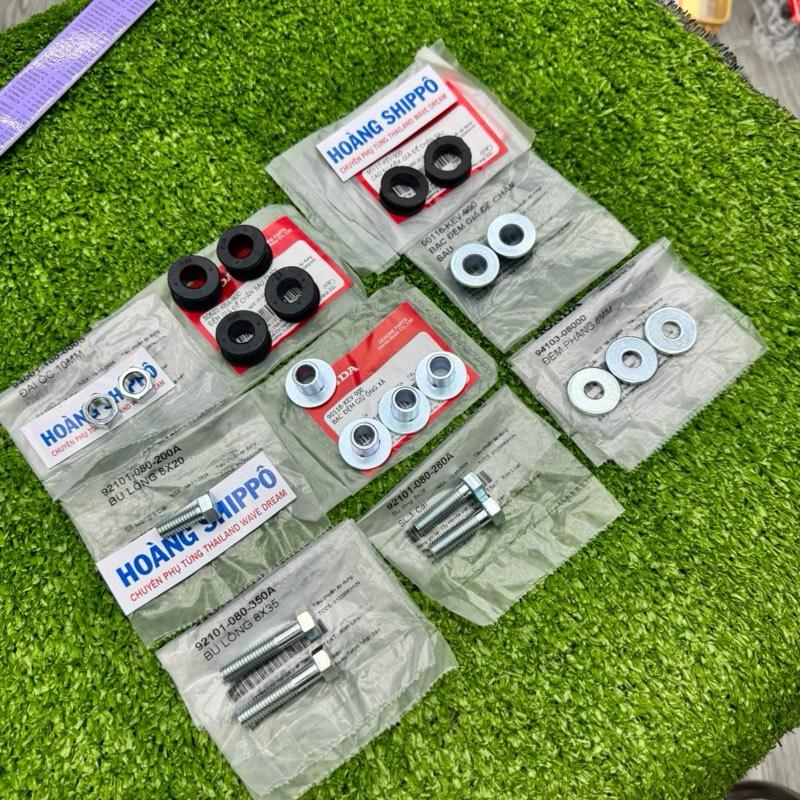 Phụ Kiện Ốc gác chân sau xe wave honda Phụ Tùng Cao Su