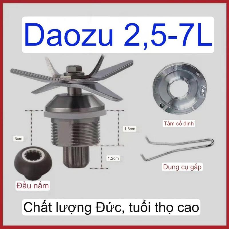 Phụ kiện máy xay sinh tố Silvercrest 4500W và 5500W, Linh kiện sửa chữa và thay thế tháo lắp dễ dàng