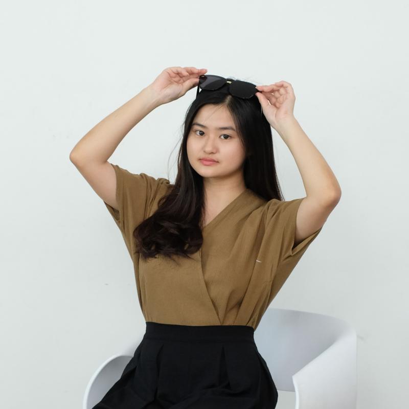 Bigjill Rebecca Atasan Wanita Top Batwing 5