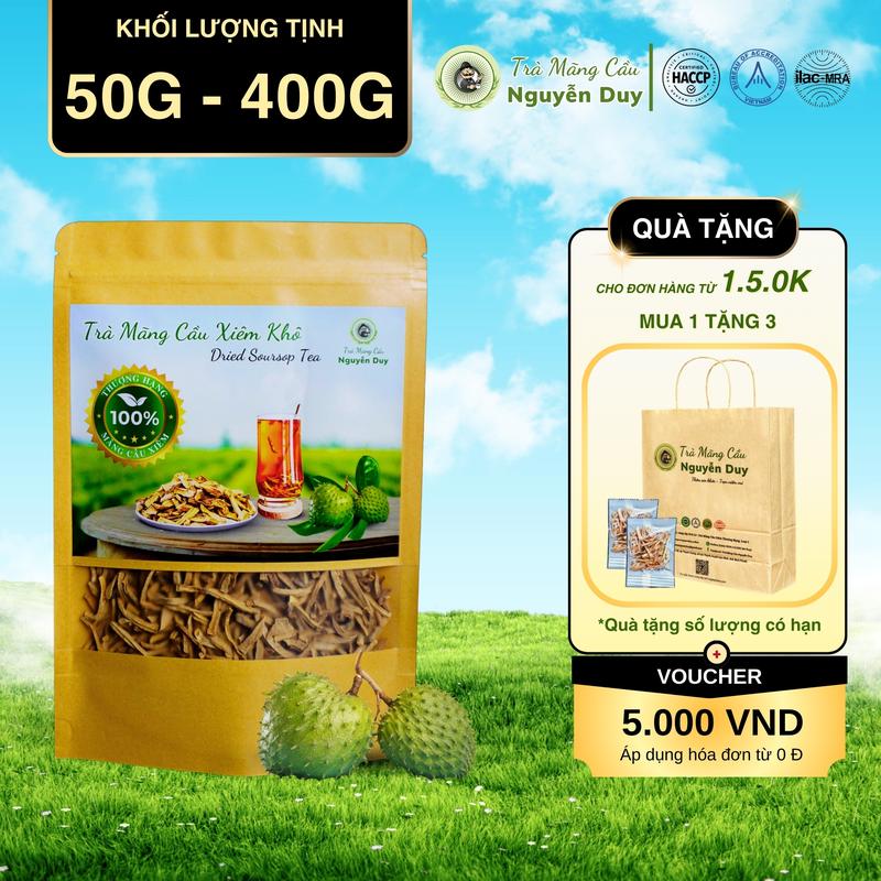 Trà Mãng Cầu Xiêm Khô Nguyễn Duy - THƯỢNG HẠNG  - Trà/ Chè Hoa Quả/ Tea/ Nước Trà/ / trà _ dưỡng _ nhan/ Chua/ nướcuống / đẹp da chè dưỡng nhan