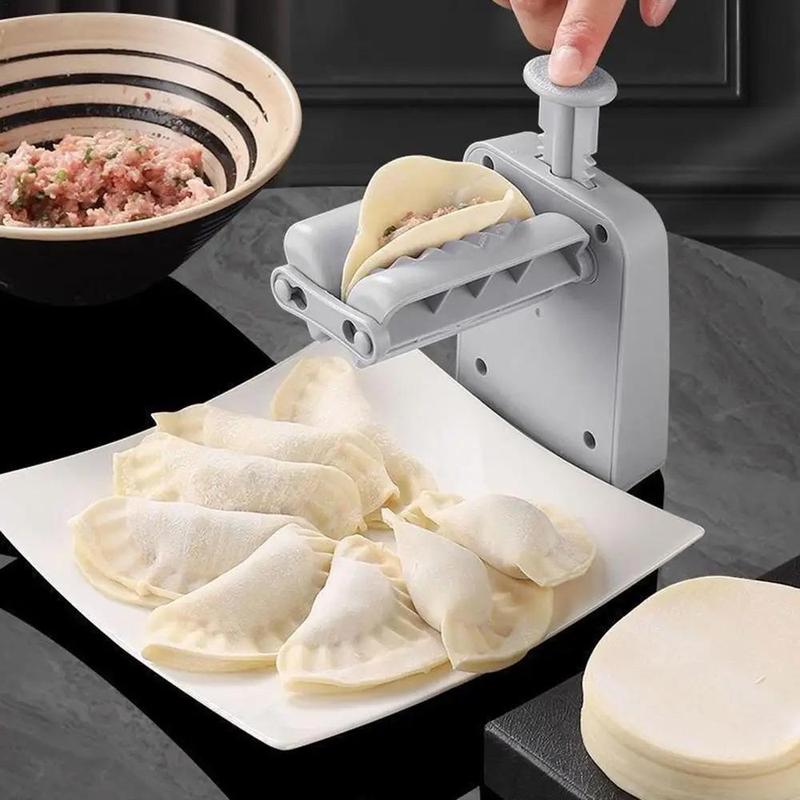 Manual Dumpling Maker, 1 Count Automatic Dumpling Maker, Kitchen Dumpling Mold, Kitchen Utensils & Gadgets 0