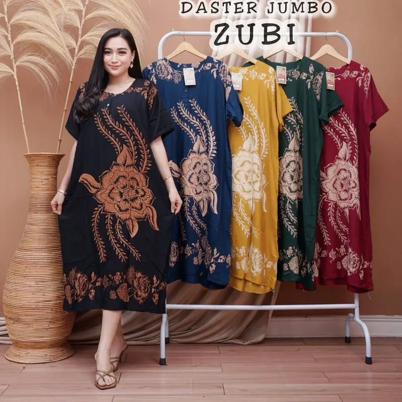 100rb Dapat 3pcs Daster Jumbo Lengan Pendek Busui Frenly Pilih motif tulis pesan Opsional/Catatan 1