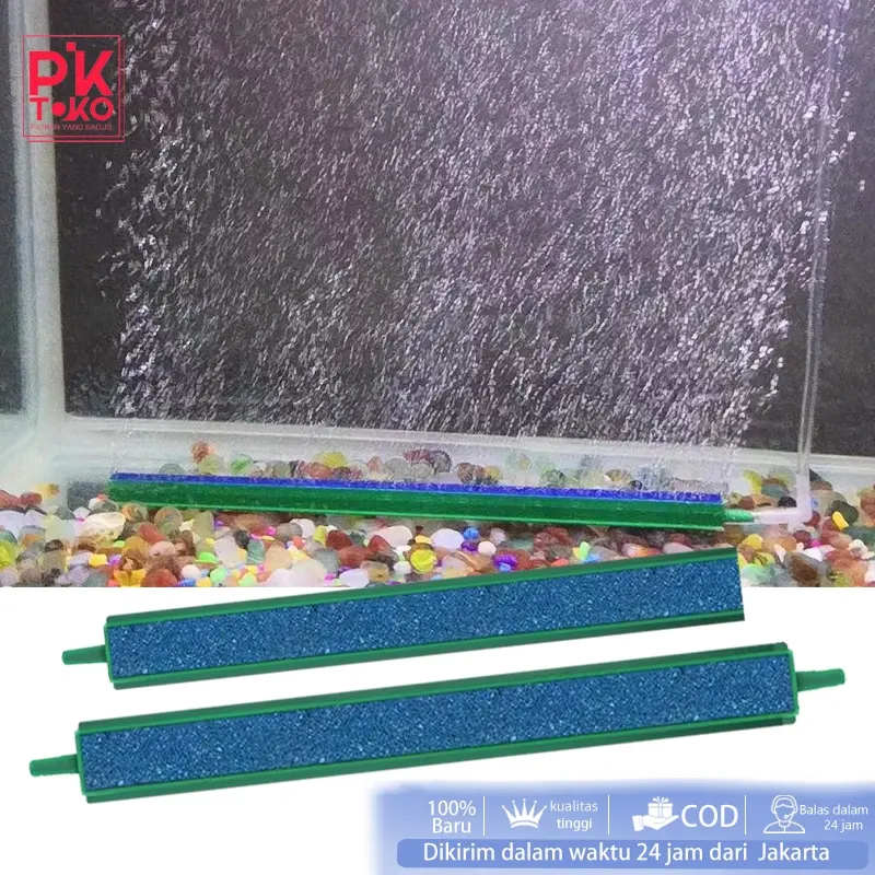 Batu Aerator Panjang  Aquarium Kolam Air Stone Gelembung Udara Aerasi Gelembung Udara Aquarium Aquascape Kolam