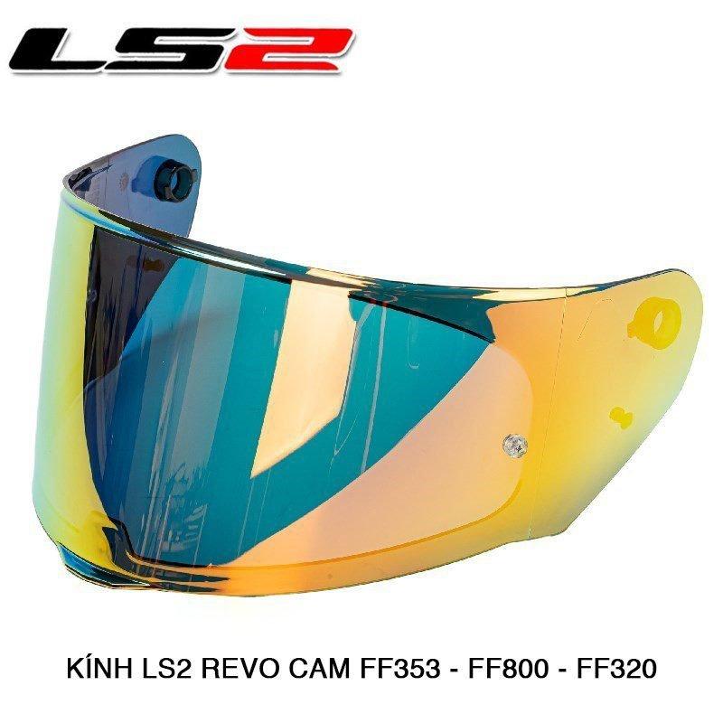 KÍNH REVO LS2 FF353 – FF320 – FF800 – KÍNH MŨ BẢO HIỂM FULLFACE LS2 (NHIỀU MÀU) Helmet