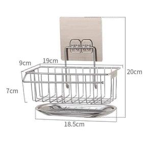 Kệ đựng đồ rửa bát gắn tường Kim loại Inox Kitchen