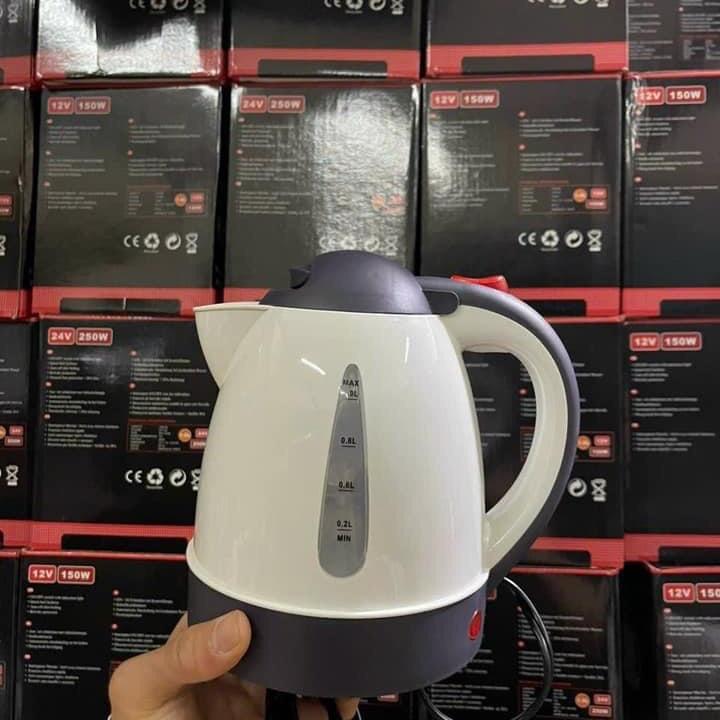 Ấm điện cắm tẩu ô tô điện 12v 24v dùng riêng. Đun Nước Bình Đun Nước