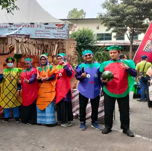 kostum karnaval dewasa- buah, sayur, Halloween Klasik