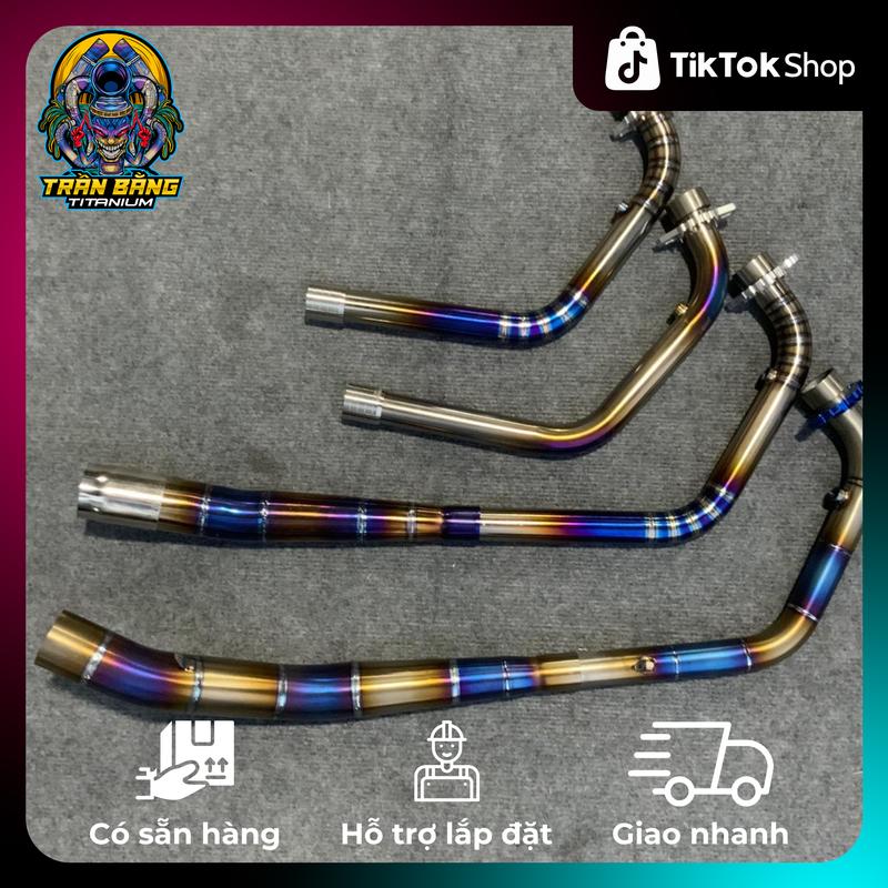 Cổ  pô titan winner v1, winner X, sonic Phụ Kiện