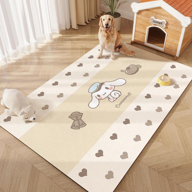 Product Introduction of Washable pet floor mat, waterproof PVC 48