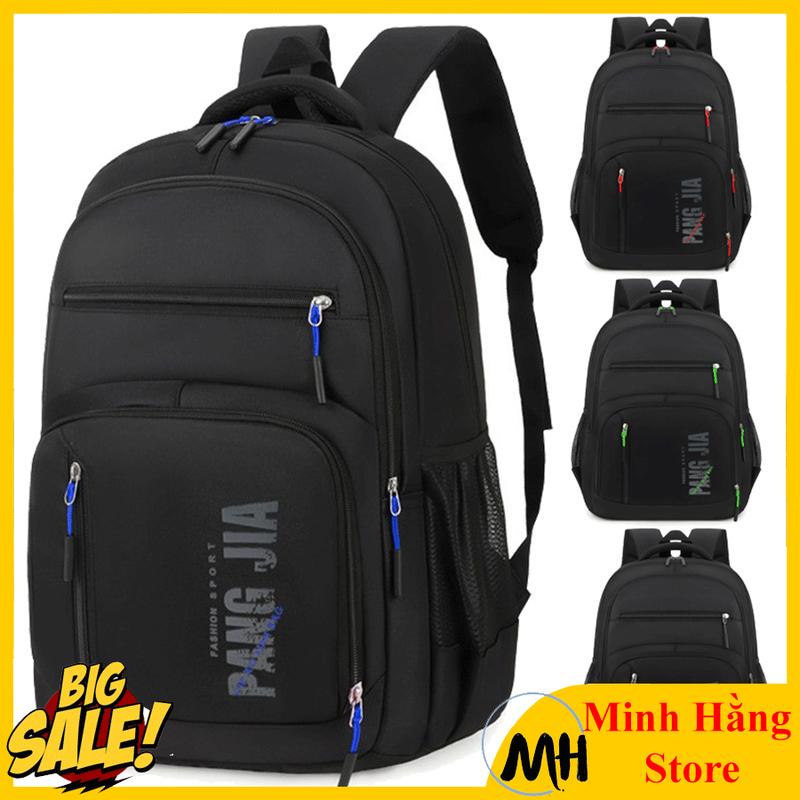 Balo đi học nam nữ học sinh cấp 2 3 sinh viên laptop 2 ngăn 15.6 in phản quang kháng nước sinh hoạt, ba lô đựng máy tính nhiều ngăn