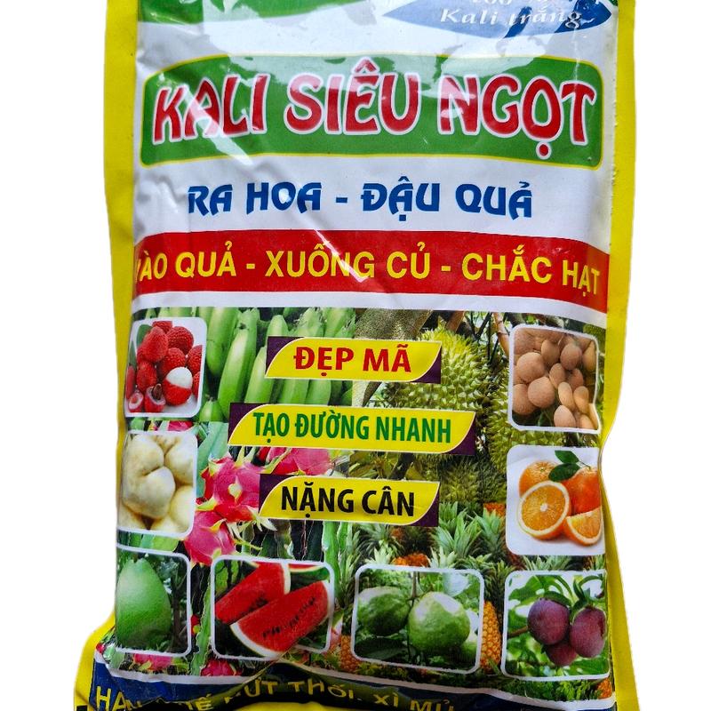 Túi 1kg kali trắng siêu ngọt nguyên liệu nhập ngoại giúp tạo đường nhanh, vào quả, xuống củ, chắc hạt, đẹp mã 3