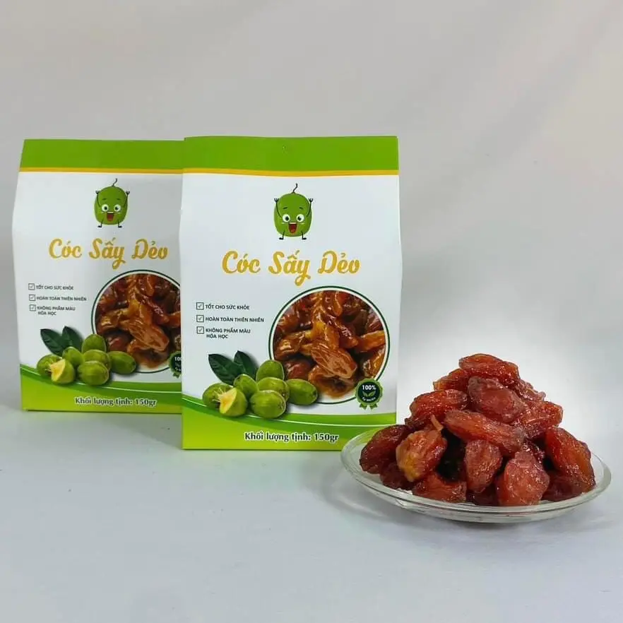 Cóc Sấy Dẻo Thiên Gia Phúc Hộp 150g - Đặc sản từ trái cóc non