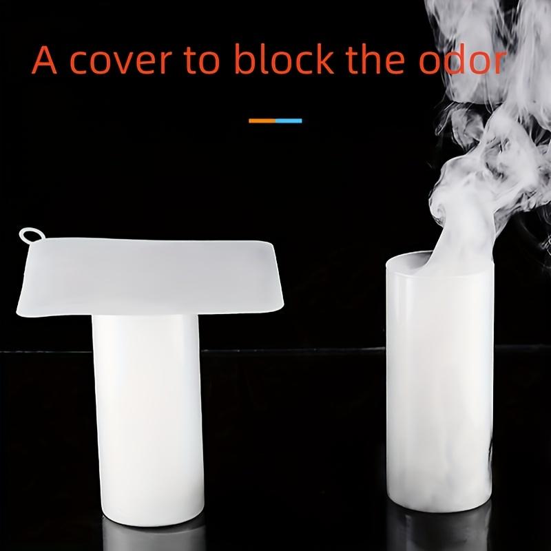 1pc/2pcs/5pcs Thick Silicone Drain Deodorant Cover, Bathroom Deodorant Seal Mat, Household Drain Sink Deodorant Floor Cover, Bathroom Accessorie 8