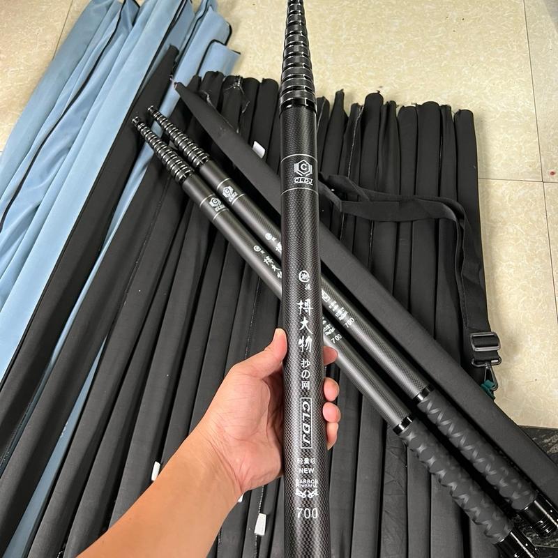 Sào Carbon Đa Năng Cao Cấp Thu Gọn mẫu 3mét 4mét 5mét 6mét 7mét 8mét 9mét 10mét - Đi Câu, Câu Cá, Bắt Cá, Treo Lồng Chim - Fishing 1