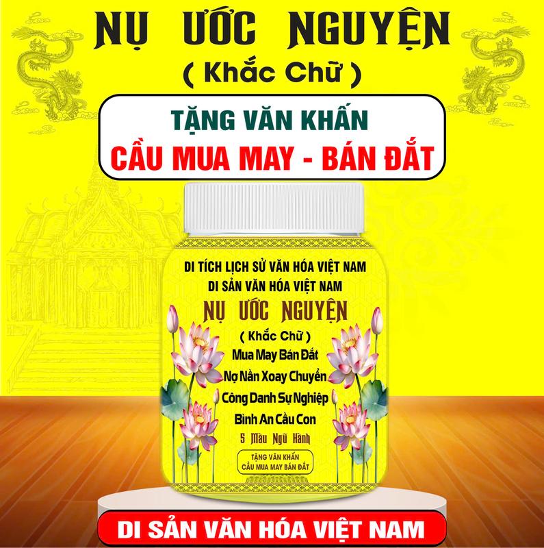 Nụ Ước Nguyện 4 Mặt Khắc chữ tặng kèm văn khấn 3
