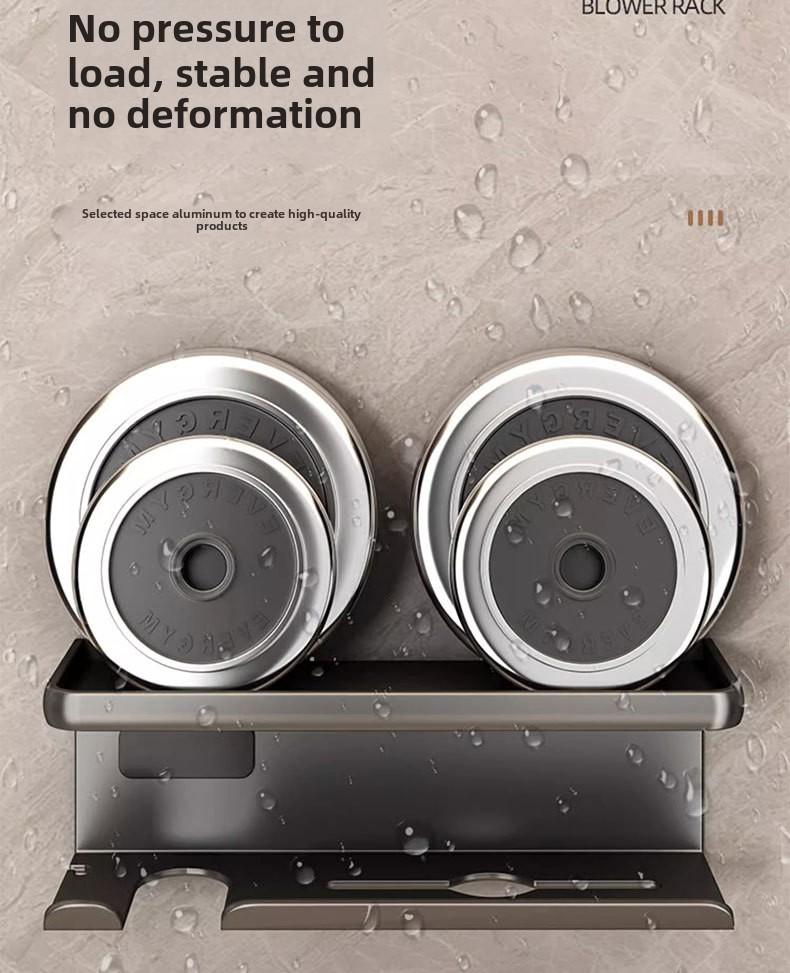 Product Introduction of Bathroom storage rack for hair dryer 10